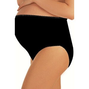 Tehotenské nohavičky Mama maxi black - ITALIAN FASHION čierna XL