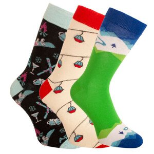 3PACK ponožky crazy Bellinda viacfarebné (1004-305 B) 43-46