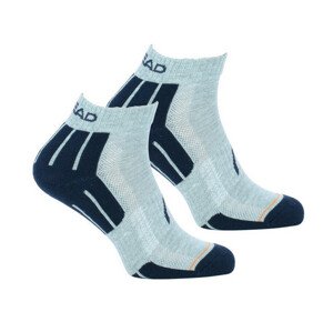 2pack ponožky HEAD šedej (741018001 650) 43-46