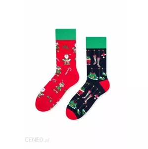 Pánske ponožky 079 Sviatočné - MORE zelený potlač 43-46
