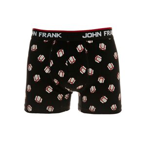 Pánske boxerky John Frank JFBD04 L černá