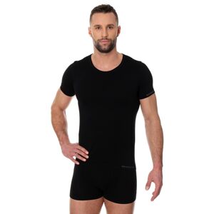 Pánske tričko 00990 black - BRUBECK čierna XL
