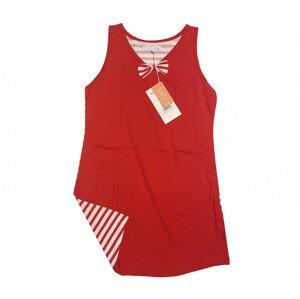 Dámska nočná košeľa LA2149AB červenobiela - Noidinotte L červeno-biela
