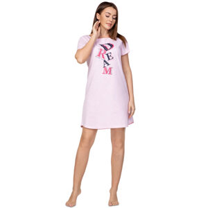 Dámska nočná košeľa Regina 392 kr / r S-XL ružová M