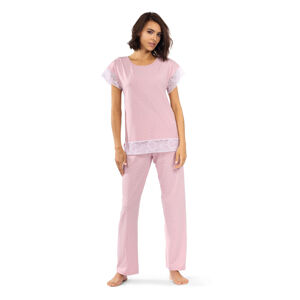 Dámske pyžamo P-1524 ružová 44