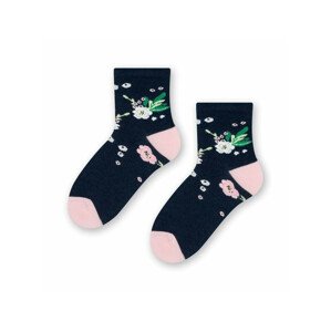 Dámske ponožky Steven Cotton Candy art.033 ružová 26-28