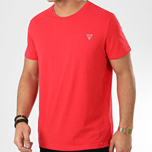 Pánske tričko U94M09JR00A-G542 červená - Guess červená XL
