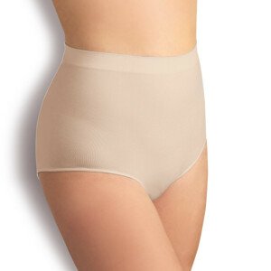 Nohavičky s vysokým pásom bezšvíkové Culotte maxxi Intimidea Farba: Tělová, Velikost S