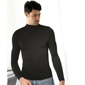 Pánske bezšvové tričko lupetto manica lunga Intimidea Farba: Černá, velikost L/XL
