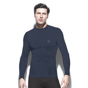 Pánske bezšvové tričko dlhý rukáv Active-Fit Farba: Modrá, Veľkosť: S / M