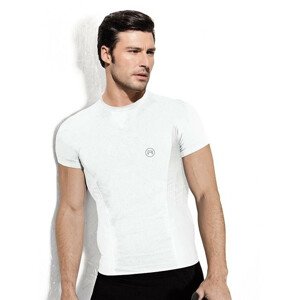 Pánske bezšvové tričko krátky rukáv Active-Fit Farba: Bílá, velikost S/M