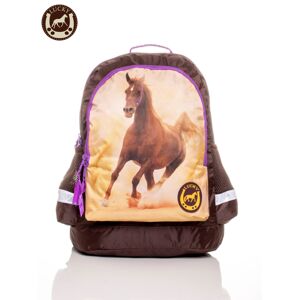 Školský batoh s potlačou koňa ONE SIZE
