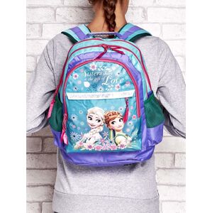 Školský batoh s potlačou FROZEN pre dievčatá jedna veľkosť