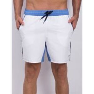 Pánske športové bielo-modré šortky M