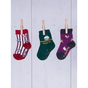 Ponožky-TD-SR-027(3 ks)-viacfarebné 11-12