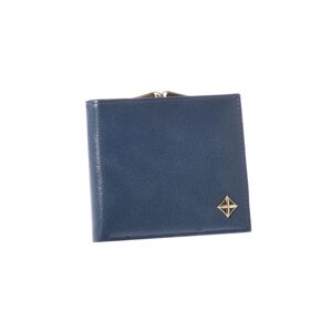 Elegantná modrá malá peňaženka so zapínaním na háčik a slučku ONE SIZE