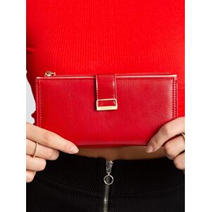 Dámska červená kožená peňaženka ONE SIZE
