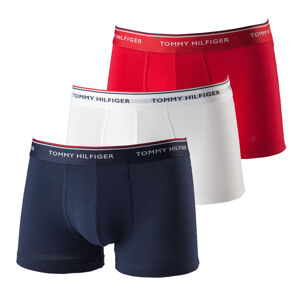 Tommy Hilfiger 3Pack Boxerky Red, White & Peacoat S