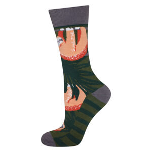 Pánske ponožky SOXO GOOD STUFF - Leňochy zelená 35-40
