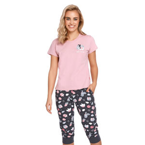 Dámske pyžamo PM-4218 ružová XL