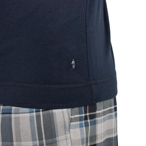Pánske pyžamo 500001 - 477 - Jockey modrá / mriežka XL