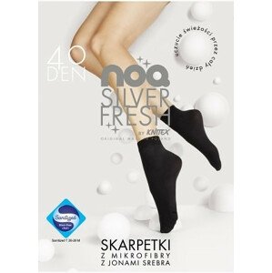 Dámske ponožky Knitex Silver Fresh 40 deň černá Univerzální