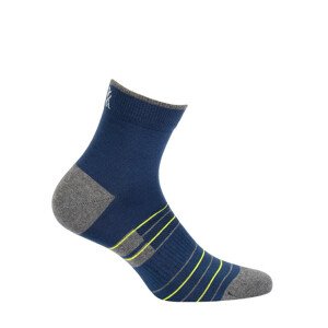 Pánske vzorované členkové ponožky Námořnictvo 45-47