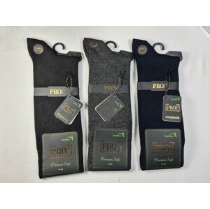 Pánske ponožky PRO 17604 černá 41-44