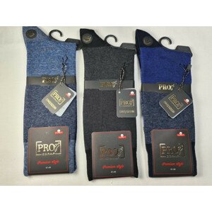 Pánske ponožky PRE 16635 tmavo modrá 41-44