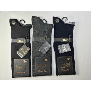 Pánske ponožky PRO 18601 černá 41-44