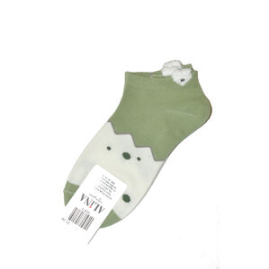 Dámske ponožky priľne Alina 5006 zelená 35-38