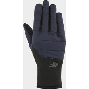 Unisex rukavice 4F REU201 Tmavomodré modrá L