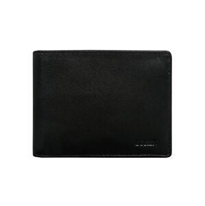 Čierna pánska kožená peňaženka jedna veľkosť