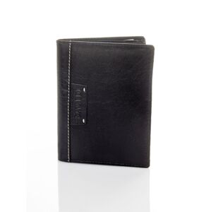 Čierna vertikálna pánska peňaženka jedna velikost