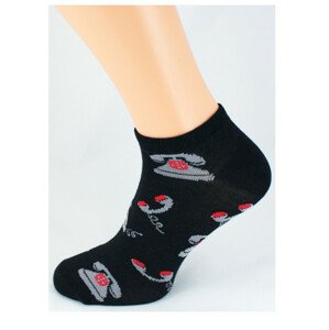 Dámske ponožky Popsox 3724 melanžově šedá 36-38