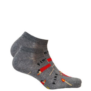 Pánske členkové ponožky CASUAL šedá 45-47