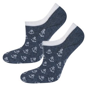 Ponožky SOXO - Kotvy Modrá 40-45
