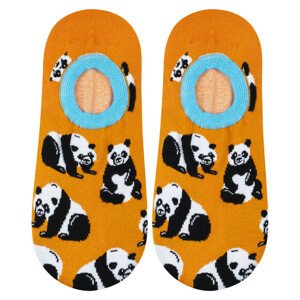 Ponožky SOXO - Panda POMARAŃCZOWY 35–40