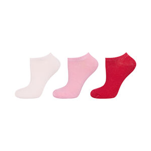 Ružové ponožky SOXO - 3 pack ružová 35-40