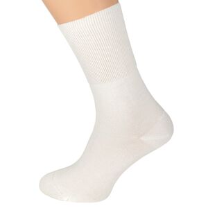 Ponožky Bratex Foot Loose Medic Aloe Vera 36-46 biela 42-43